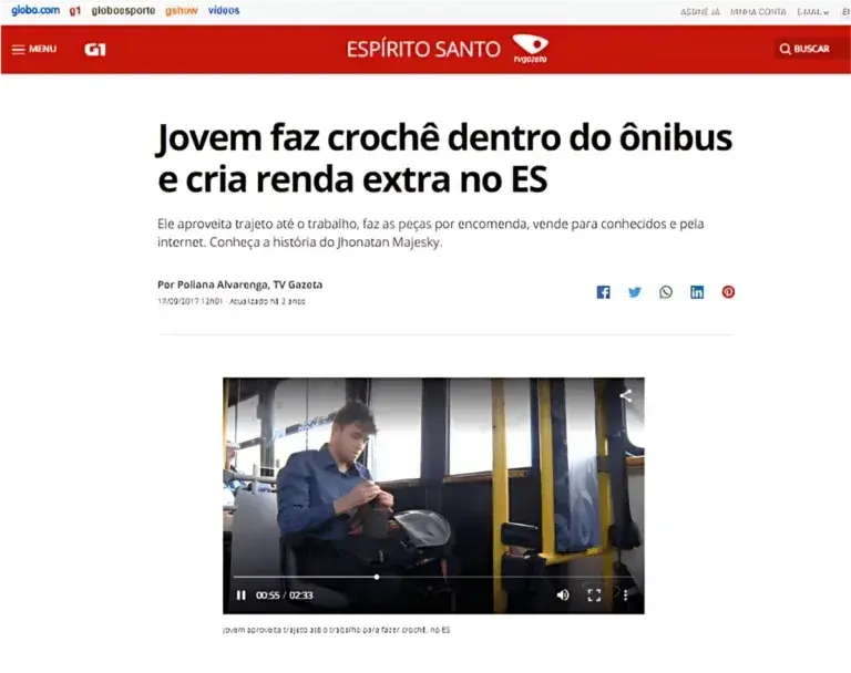 Passe o dedo para o lado ➡