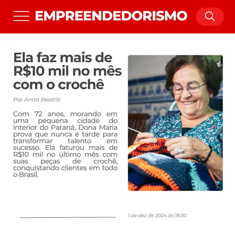 Passe o dedo para o lado ➡